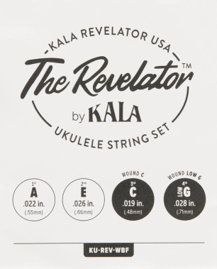 Kala KU-REV-WBF Revelator USA Ukulele String Set