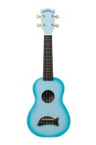 Kala Light Blue Burst Soprano Dolphin Ukulele