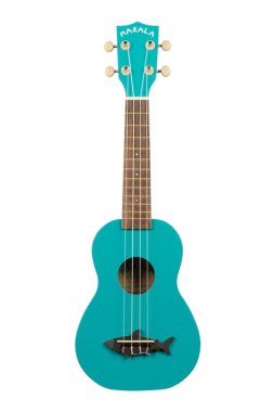 Kala Mako Blue Soprano Shark Ukulele