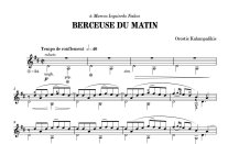 Kalampalikis | Berceuse du matin for solo guitar