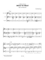 Kaya | Dicle ve Firat for guitar, flute (or violin) and cello
