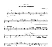 Kaya | From my Window for solo guitar