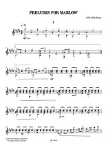 Kaya | Preludes for Marlow for solo guitar