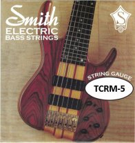 Ken Smith TCRM-5 Taper Core 5 String Bass Strings, Medium 44-130T