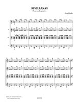 Kindle | Flamenco Inspiration - Sevillanas for 4 guitars