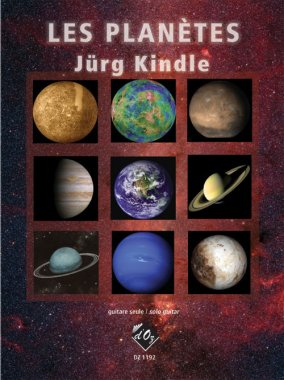 Kindle | Les Planetes for solo guitar