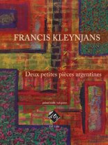 Kleynjans | Deux Petites Pieces Argentines for solo guitar