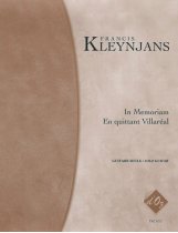 Kleynjans | In Memoriam, En Quittant for solo guitar