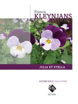 Kleynjans | Julia et Stella for solo guitar