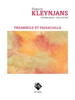 Kleynjans | Preambule et passacaille for solo guitar