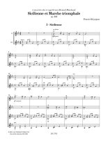 Kleynjans | Sicilienne et Marche Triomphale for 4 guitars