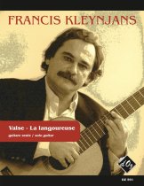 Kleynjans | Valse La Langoureuse, for solo guitar