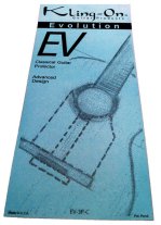 Kling-On Clear REMOVABLE Guitar Top Protector Evolution EV-3P-C