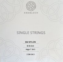Knobloch Actives 502ASN Nylon HT Classical Guitar Strings, 2nd B Single