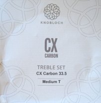 Knobloch Actives CX Carbon MT Classical Guitar CX 33.5 Treble Set