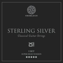 Knobloch Actives CX Carbon Pure Sterling Silver SHT 600SSC, Full Set