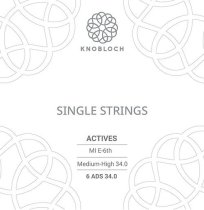 Knobloch Actives Double Silver 6th E Medium-High Tension single string