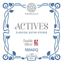 Knobloch Actives QZ Nylon HT+ Classical Guitar Strings 550ADQ, Full Set
