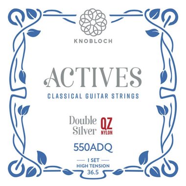 Knobloch Actives QZ Nylon HT+ Classical Guitar Strings 550ADQ, Full Set