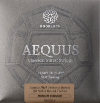 Knobloch Aequus QZ Nylon MT Classical Guitar Strings USQ 33.5, Full Set