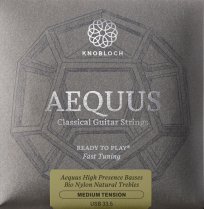 Knobloch Aequus USB 33.5 Nylon MT Classical Guitar Strings, Full Set