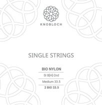 Knobloch Bio-Nylon B2 BIO 33.5 Medium Tension, Single String