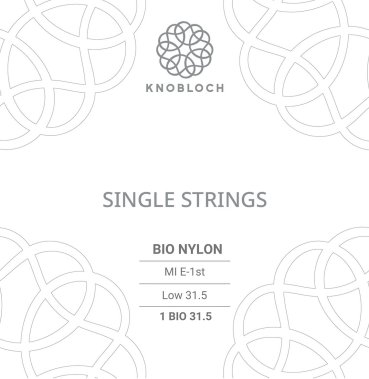 Knobloch Bio-Nylon E1 BIO 31.5 Low Tension, Single String
