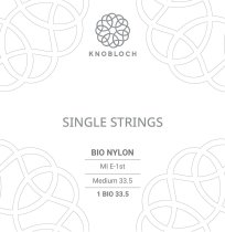 Knobloch Bio-Nylon E1 BIO 33.5 Medium Tension, Single String