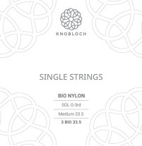 Knobloch Bio-Nylon G3 BIO 33.5 Medium Tension, Single String