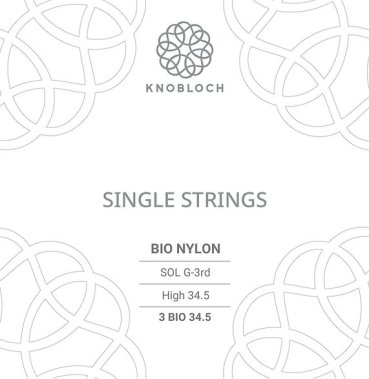 Knobloch Bio-Nylon G3 BIO 34.5 High Tension, Single String