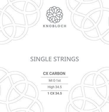 Knobloch CX Carbon 1st E High Tension, single string