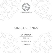 Knobloch CX Carbon 1st E Medium Tension, single string