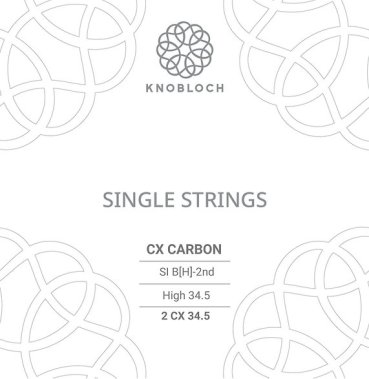 Knobloch CX Carbon 2nd B High Tension, single string