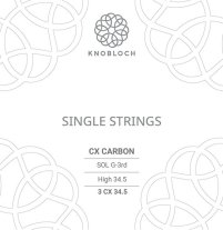 Knobloch CX Carbon 3rd G High Tension, single string