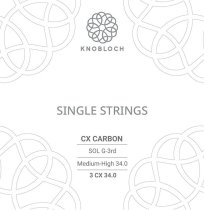 Knobloch CX Carbon 3rd G Medium-High Tension, single string