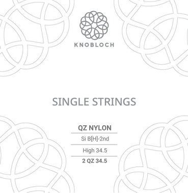 Knobloch QZ Nylon 2 QZ 34.5 High Tension, Single String