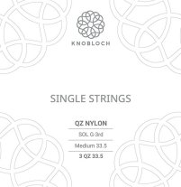 Knobloch QZ Nylon 3 QZ 33.5 Medium Tension, Single String