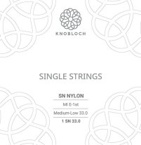 Knobloch SN Nylon 1 SN 33.0 Medium-Low Tension, Single String