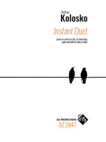 Kolosko | Instant Duet for guitar & violin