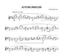 Kosovinc | Autumn Prelude for solo guitar