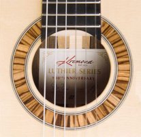 Kremona 100th Anniversary Solid Spruce Top Classical Guitar, Hard Case