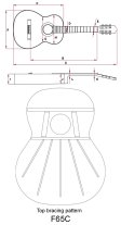 Kremona F65C Soloist Solid Cedar Top Classical Guitar With Gig Bag