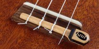 Kremona Mari Soprano Ukulele, Solid Mahogany Top With Pickup and Case