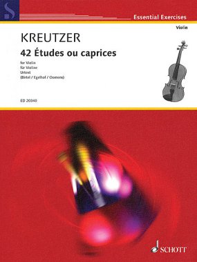 Kreutzer | 42 Etudes ou caprices for violin
