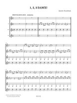 Kruisbrink | 1, 2, 3 Dance! for 4 guitars