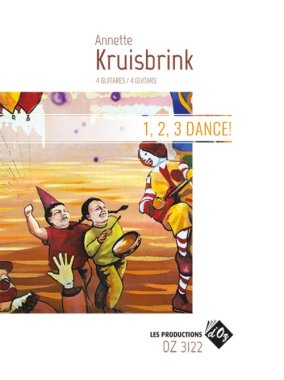 Kruisbrink | 1, 2, 3 Dance! for 4 guitars