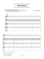 Kruisbrink | Chromodrones for 4 guitars