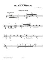 Kruisbrink | Oda a Pablo Neruda for solo guitar