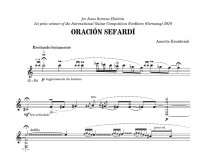 Kruisbrink | Oracion Sefardi for solo guitar