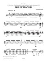 Kruisbrink | Rose Hip Rhapsody for solo guitar